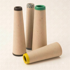 Tube en papier pour fil en bobine géante 110x7x200mm, noyau en carton kraft, résistance à la rupture supérieure, fabrication textile - Product Image 1