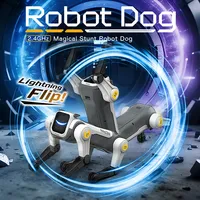 Perro Robot Eléctrico de Control Remoto de 24 GHz, Canta y Baila, Juguete Inteligente RC, Listo para Usar, Regalo Divertido para Niños de 8 Años en Adelante