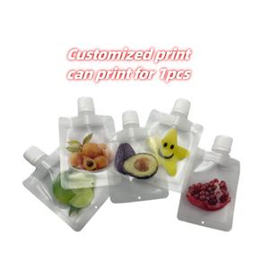 שקית רב פעמית 30 מ\\\"ל עם פיה, למים מינרליים, בירה, וודקה, שמפניה, משקאות קלים/מיץ פירות, לוגו בהתאמה אישית, אנטי-סטטית, מוכנה למשלוח - Product Image 4