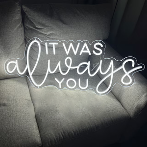 अनुकूलन योग्य वाटरप्रूफ नेऑन साइन बैटरी दीवार सजावट के लिए संचालित जन्मदिन पार्टी बेडरूम बार दुकान का नाम लोगो लाइट - Product Image 4