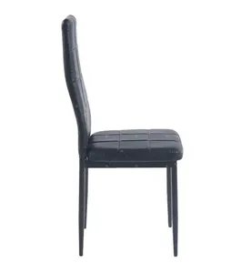 Chaise de salle à manger ergonomique avec coussin de soutien lombaire supérieur - Product Image 3