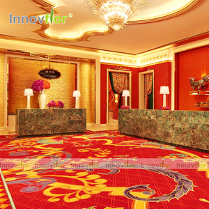 2019 alfombra 80% lana 20% Axminster alfombra de lujo de diseño comercial Casino Axminster de pared a pared sala de banquetes - Product Image 5