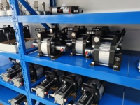 Bomba de Líquido de Accionamiento Neumático de Doble Acción de Alta Presión y Gran Caudal, Modelo GD40 de 320 bar, Fabricante Chino