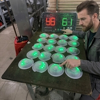 Système de jeu interactif LED IPS Challenge Battle Arcade gonflable en PVC unisexe avec installation facile pour les aires de jeux et les parcs