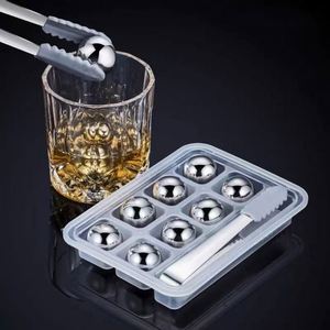 Piedras de Whisky Reutilizables Ecológicas de Acero Inoxidable, Cubitos de Hielo - Product Image 2