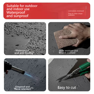 แผ่นผนังเซรามิกแบบยืดหยุ่น 600*1200 คอร์เทน สำหรับตกแต่งผนังภายนอก ความหนา 2.3-2.8 มม. - Product Image 6