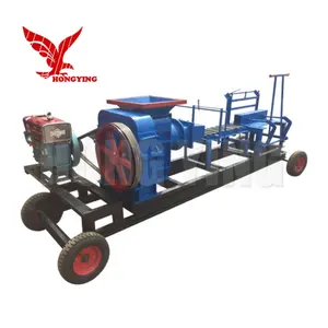 JZ250 semi automatic diesel engine clay fired brick making machine clay vacuum extruder machine supplier