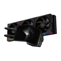 Ventilateur de refroidissement de processeur d'ordinateur LEVITA VISION 360 ARGB avec refroidisseur liquide, roulement fluide, 2000 tr/min, 68,9 CFM