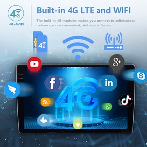 Phổ 9 inch xe Stereo 2000*1200 QLED màn hình cảm ứng đài phát thanh BT DSP Android không dây Carplay đa phương tiện MP5 Máy nghe nhạc 5 gam Wifi GPS - Product Image 2