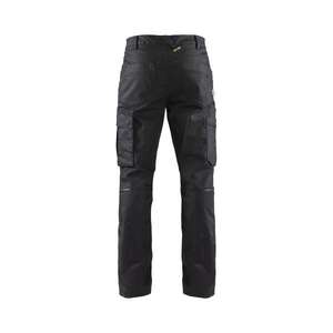BLAKLADER - 143911419999C56 Service <b>trousers</b> denim <b>stretch</b> <b>Black</b> - EAN 7330509810132 WORK <b>TROUSERS</b> CARGO WORK <b>TROUSERS</b> - Product Image 2