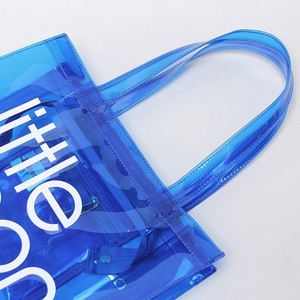 Transparent Candy Color PVC Waterproof Shopping <b>Bag</b> <b>Beach</b> <b>Bag</b> Female Casual Shoulder <b>Bag</b> - Product Image 3