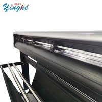 Plotter de Corte de Contorno de Alta Velocidad Yinghe de 1350 mm, Cortadora de Gráficos de Alta Precisión, Máquina de Corte de Vinilo para Marcas Registradas con Software