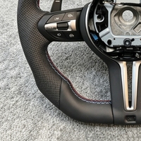 Volant sport M avec insert noir piano pour F10 F20 F30 F36 M3 F80 M4 F82 M2 F87 M5 F90 X3 F25 X5 E70 E71 E90 E92