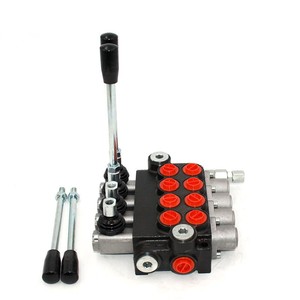 Válvula de Control Direccional Monobloque Hidráulica Manual de 4 Bobinas P40 |   Fabricante Directo de Fábrica y Servicio OEM/ODM - Product Image 5