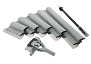 Rollingdog 50529 công cụ xây dựng vách thạch cao Lưỡi dao có thể thay thế lưỡi dao trượt Tường-Board thạch cao tường sơn scraper Bộ - Product Image 4