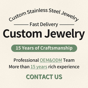 Fábrica Profesional de Acero Inoxidable Crea Joyería de Moda de Alta Calidad para Desarrollar su Negocio, Equipo OEM y ODM - Product Image 2