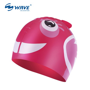 Gorro de natación de silicona con protección para los oídos para adultos, gorro de natación impermeable con diseño de textura antideslizante - Product Image 4