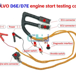 High Quality Engine Wiring <b>Harness</b> 88894000 for D6E/D7E Excavator <b>Black</b> Engine Testing & Starting <b>Harness</b> Excavator Spare Parts - Product Image 2