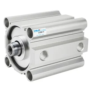 Thin Cylinder CQ2B Bore 12/16/20/32/40/50/63/80/100mm Stroke 5-100mm ACQ Double-acting Pneumatic Cylinder