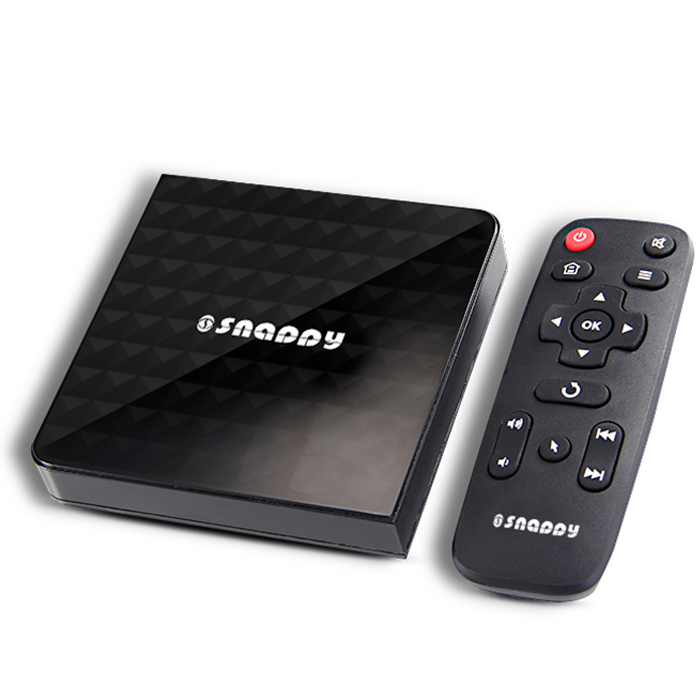 Los medios de publicidad android mini PC TV box 4K de señalización digital jugador incorporado software de gestión de contenidos