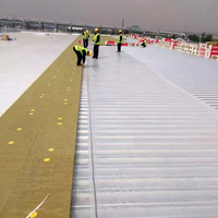 Feuille d'étanchéité en polyoléfine thermoplastique TPO, membrane d'étanchéité en bitume, membrane de toiture de 4 mm, peinture murale, revêtement Uly