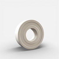 608 PEEK Bearing 8x22x7mm 250C Suhu Tinggi Anti-Asam Non-Magnetik untuk Semikonduktor Medis Printer 3D Pompa Vakum Kimia