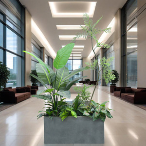 Decoración de Paisajismo con Plantas Verdes Artificiales Grandes y Suaves para Interiores, Centros Comerciales, Edificios de Oficinas y Salas de Estar - Product Image 3