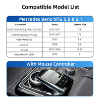 Rhythm Wireless Apple CarPlay Android Auto Module For Mercedes Benz NTG 5.0 5.1 Retain Original Screen And Steering Control