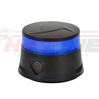 Luces de Advertencia Compactas LED Recargables Micro SOS, Color Ámbar
