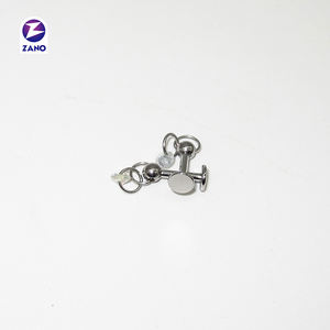 Bijoux de piercing hélix à filetage interne en acier inoxydable plaqué or 316L de la marque <span class=keywords><strong>Zano</strong></span>, cadeau pour enfants pour mariage ou fête de fiançailles - Product Image 4