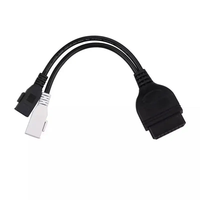 2x2 VGA Series Dual 2pin a 16pin OBD II OBD2 Cable adaptador de diagnóstico reemplazo para Audi Volkswagen
