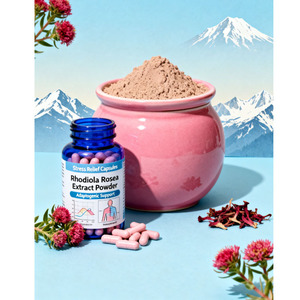 Alta qualidade 1%-<span class=keywords><strong>5</strong></span>% Salidroside 3% Rosavins Food Grade Rhodiola Rosea Herbal Extrato Em Pó Tambor Embalagem Pure Natural - Product Image 6