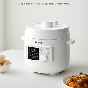 Cuisinière électrique à pression <span class=keywords><strong>de</strong></span> haute qualité 3QT avec cuve intérieure en aluminium, multifonction 13-en-1, excellente pour un usage domestique et hôtelier - Product Image 5
