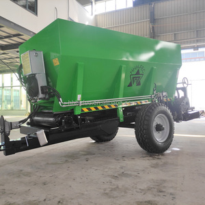 Çin fabrika sıcak satış traktör çekiş açık Furrow gübre gübre serpme Orchard tek yan yayılma makinesi - Product Image 2