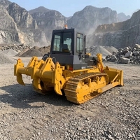 Bulldozer sur chenilles Shantui SD16 d'occasion, 7000 heures de fonctionnement, bon état, pièces hydrauliques complètes