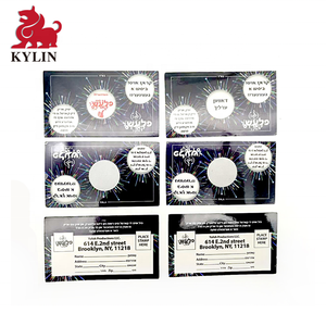 Holográfico plata rayar etiqueta tarjetas diseñado para crear su propio cero-Tarjetas de rifas ¿juegos, etc? - Product Image 5