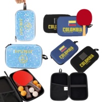 Brassar — étui de raquette de Tennis de Table, de l'amitié, en EVA, Mini étui de transport de batte avec fermeture éclair