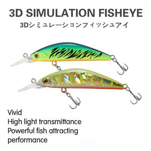Mis à jour Japon Naufrage Minnow Leurre De Pêche 5.2g70mm Truite Appât De Pêche Artificiel Nageur - Product Image 2