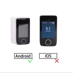 공장 새 상품 도매 연속 혈당 측정기 앱 기록 기능 포함 손가락 사용 OEM ODM 브랜드 1년 보증 - Product Image 2