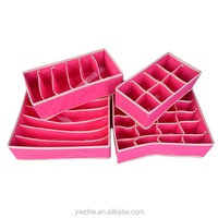 Boîtes de rangement sous-vêtements diviseur tiroir couvercle placard organisateur Ropa intérieur organisateur pour cravates chaussettes shorts soutien-gorge