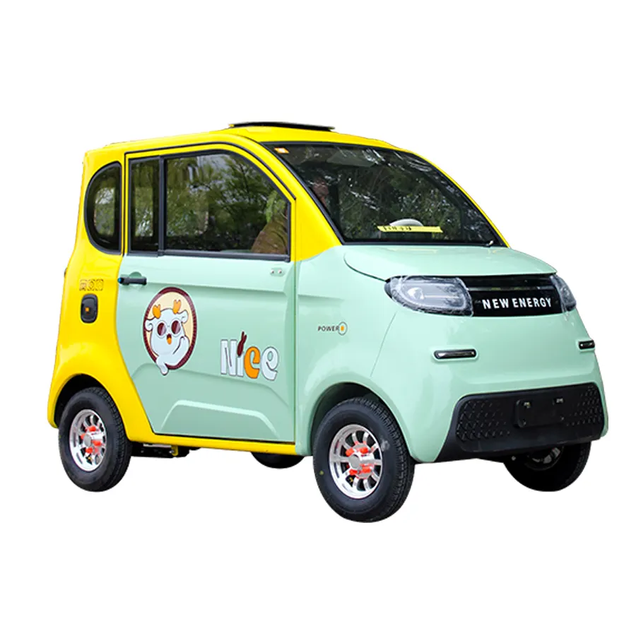 2024 Street Ready 1000w 45km/H Ev New Energy Vehicle 2 Seats Cheap Mini Electric Car On Sale
