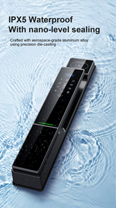 Tysh ổ khóa thông minh cerradura inteligente nhận dạng vân tay không thấm nước khóa kỹ thuật số Wifi khóa thông minh ai khóa cửa thông minh - Product Image 3