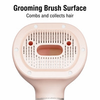Aspirateur de toilettage pour animaux de compagnie en une seule étape, 4 embouts de toilettage interchangeables pour chats et chiens à poils longs, vente en gros pour les animaleries
