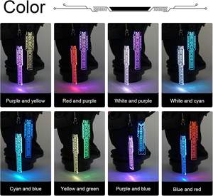 Porte-clés en acrylique 3D à illusion optique, vierge, rechargeable, avec logo laser tissé et LED, pour sublimation, vente en gros - Product Image 4