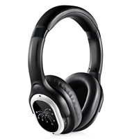 Casque sans fil silencieux pour discothèque, DJ, avec LED, portée effective de 500 m, 2 ou 3 canaux, RF998B