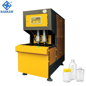 Botella semiautomática de materiales PP para mascotas Máquina de moldeo por soplado elástico de 100 a 500 Ml para producción de bebidas de agua - Product Image 5