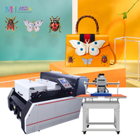 Mesin Printer DTF Meitu A3 Investasi Rendah, Mesin DTF PET, Mesin Press Panas untuk Cetak Kaos