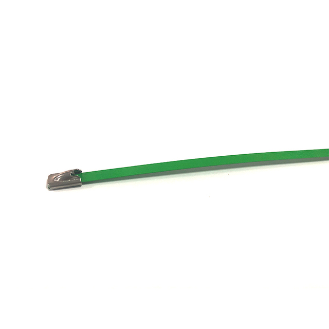 Color Stainless Steel Polyester Fully Coated Cable Ties