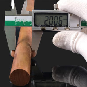 แถบแกนทองแดงกลมรีดร้อน C11000 C12000 C10100ความบริสุทธิ์สูงสำหรับตัวนำไฟฟ้า - Product Image 5