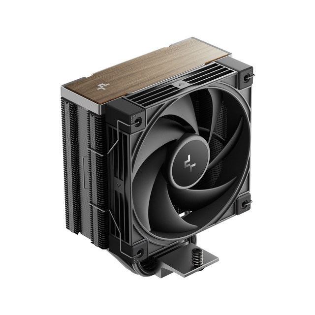 DEEPCOOL AK400 G2 Air Cooled CPU Radiator Ice Cube Black Digital Display Fluid Bearing Low Noise 4pin Aluminum Computer Fan